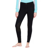 Tuffrider Ladies Lowrise Pull-on Knee Patch Riding Breeches
